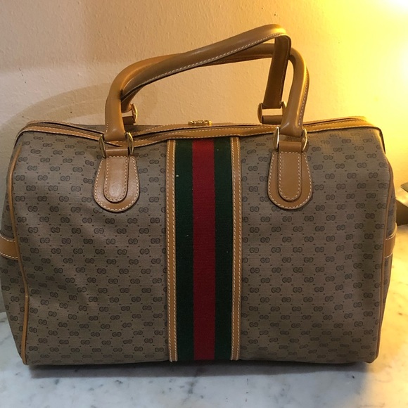 BRAND NEW VINTAGE GUUCI BOSTON MINI TOTE - Picture 5 of 8
